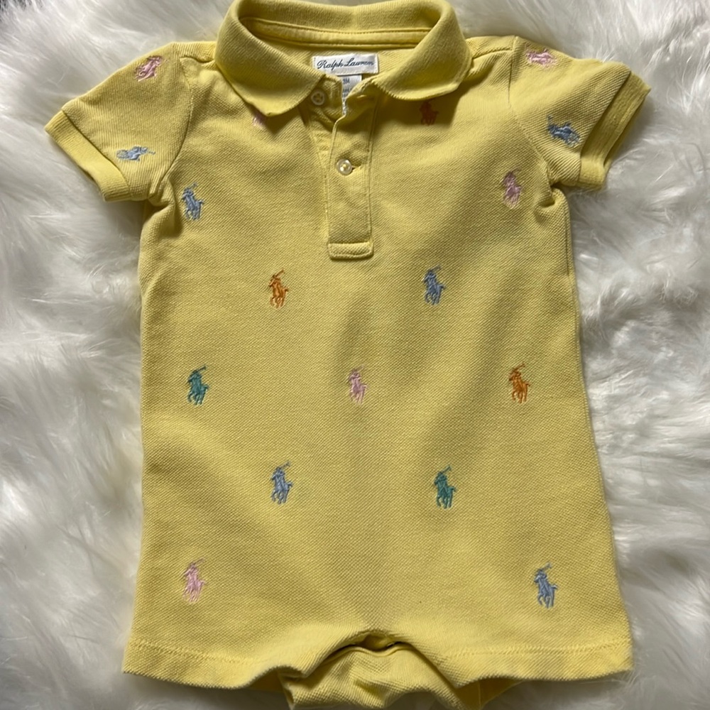 Ralph Lauren Infant Romper Sz 3 months